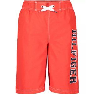 TOMMY HILFIGER Big Boys Flag Board Shorts Size Medium & Large